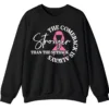 5.7 Stronger Than The Setback Sweatshirt, Breast Cancer Awareness Pink Ribbon Comeback Shirt