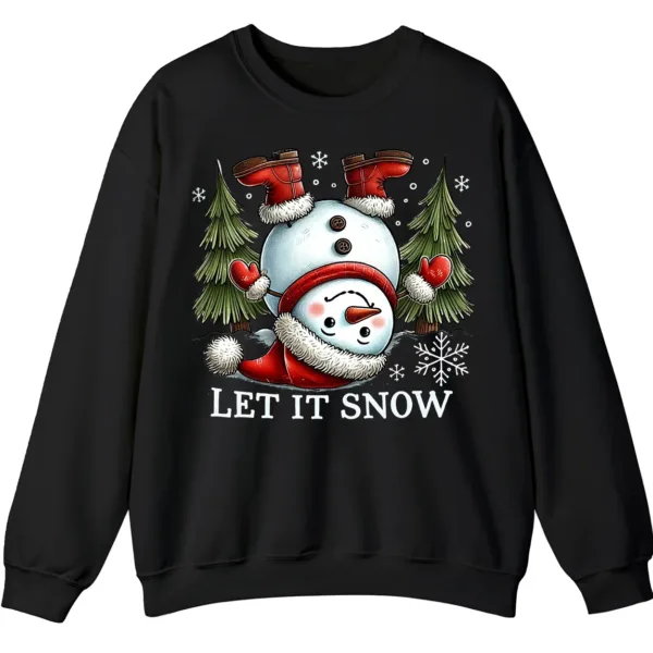 5.7 Upside Down Snowman Sweatshirt