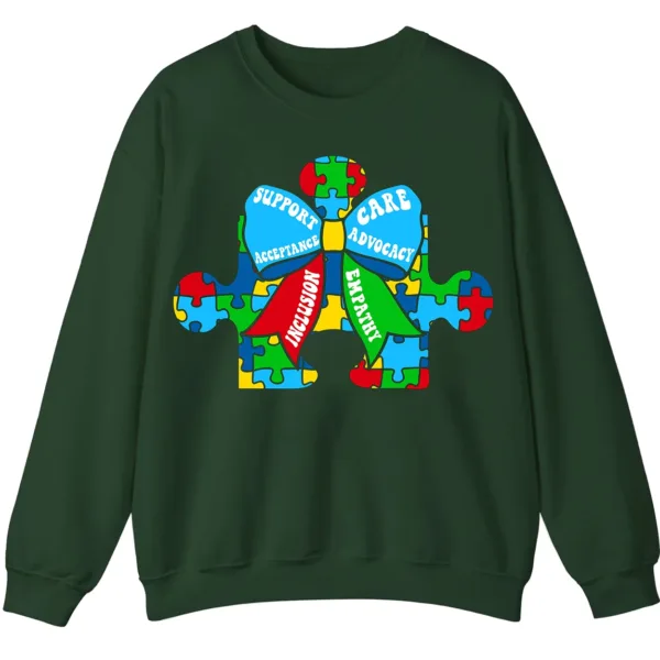 Change The World For You Autism Awareness Ribbon Sweatshirt, Sentimental Parent Gift