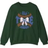 Baseball Christmas Crewneck Sweatshirt - 'Tis The Season Bow Graphic