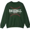 Baseball Mom Sweatshirt - Game Day Crewneck for Sports Mothers