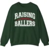 Raising Ballers Sweatshirt, Baseball Mom Crewneck, Softball Game Day Pullover, Sports Parent Gift