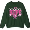 HOPE Breast Cancer Awareness Pink Ribbon Crewneck Sweatshirt