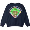 Baseball Field Sweatshirt, Retro Game Day Diamond Pullover, Groovy Sports Mom Gift