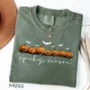 Spooky Season Ghost Pumpkin Halloween T-Shirt