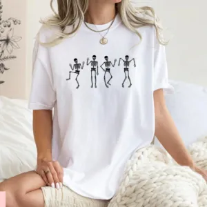 Dancing Skeleton Halloween T-shirt