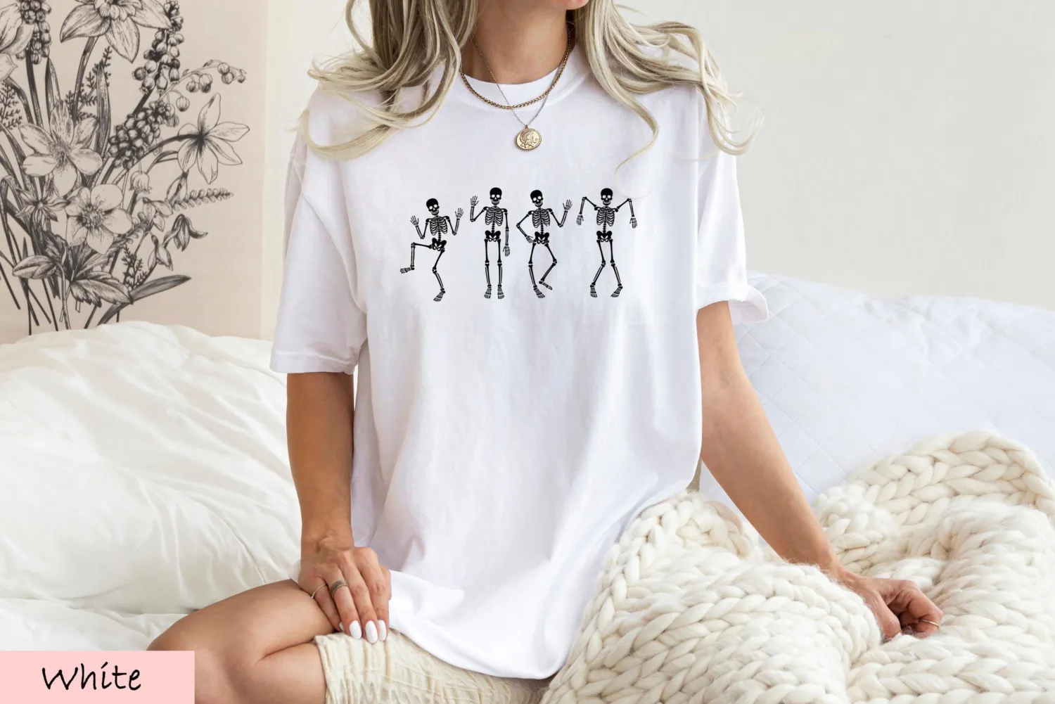 Dancing Skeleton Halloween T-shirt