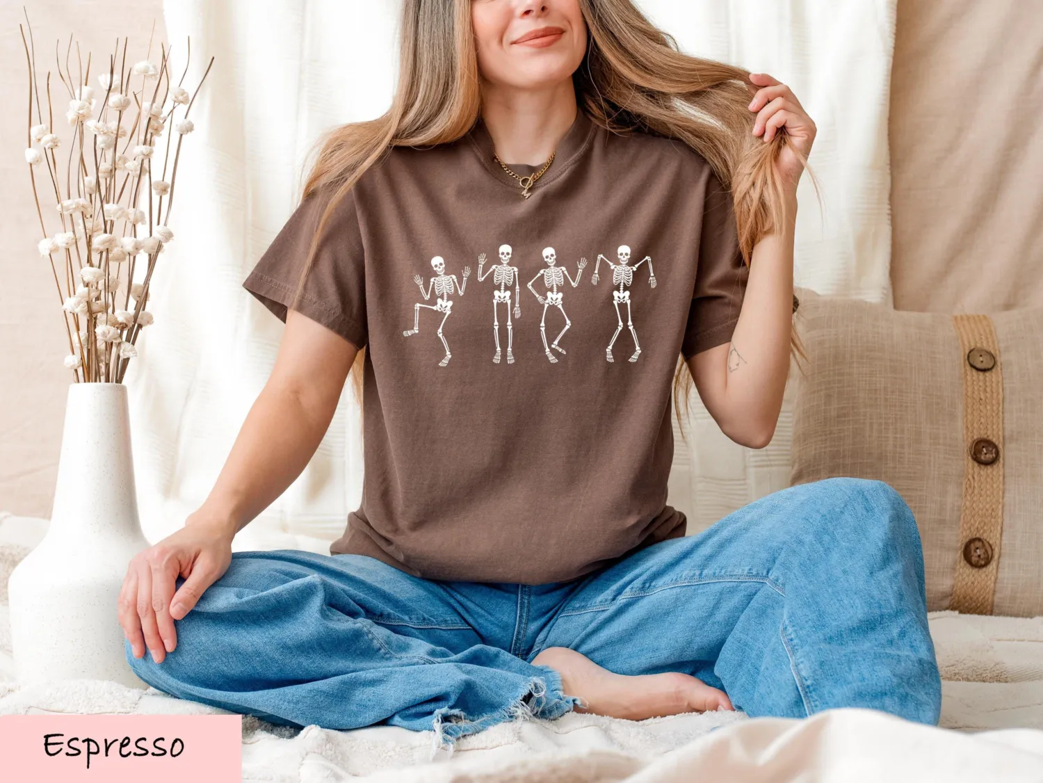 Dancing Skeleton Halloween T-shirt