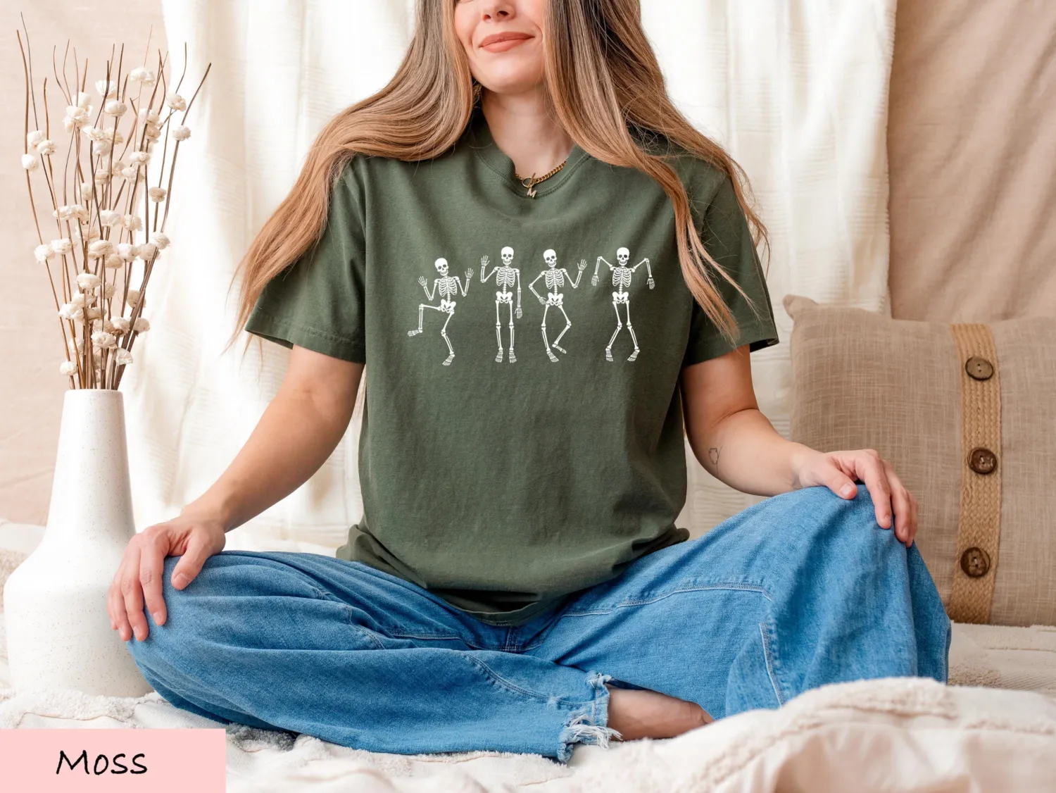 Dancing Skeleton Halloween T-shirt