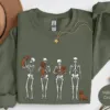 Halloween Dachshund Skeleton Sweatshirt