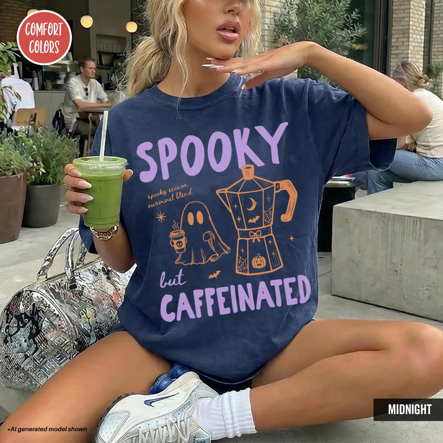 Spooky Season Halloween Coffee T-Shirt
