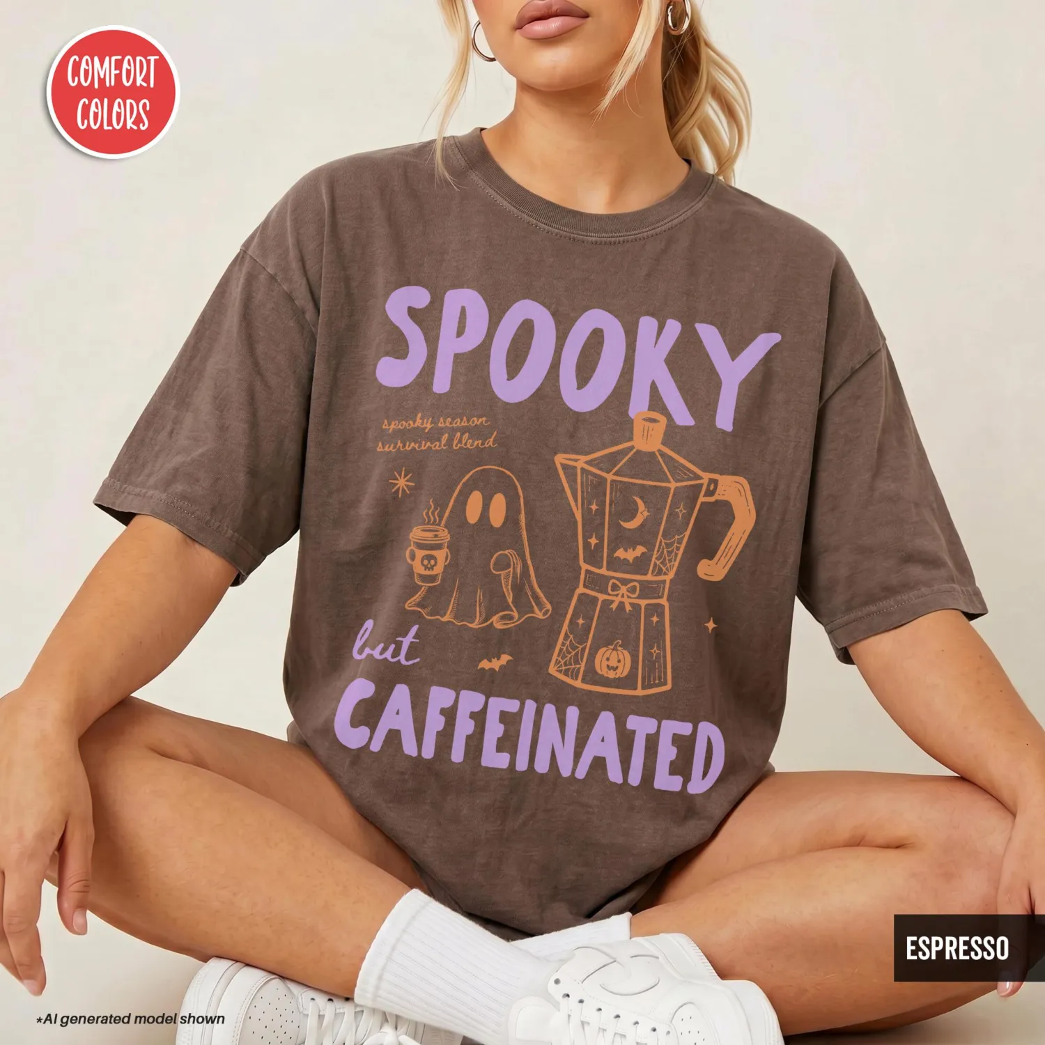 Spooky Season Halloween Coffee T-Shirt