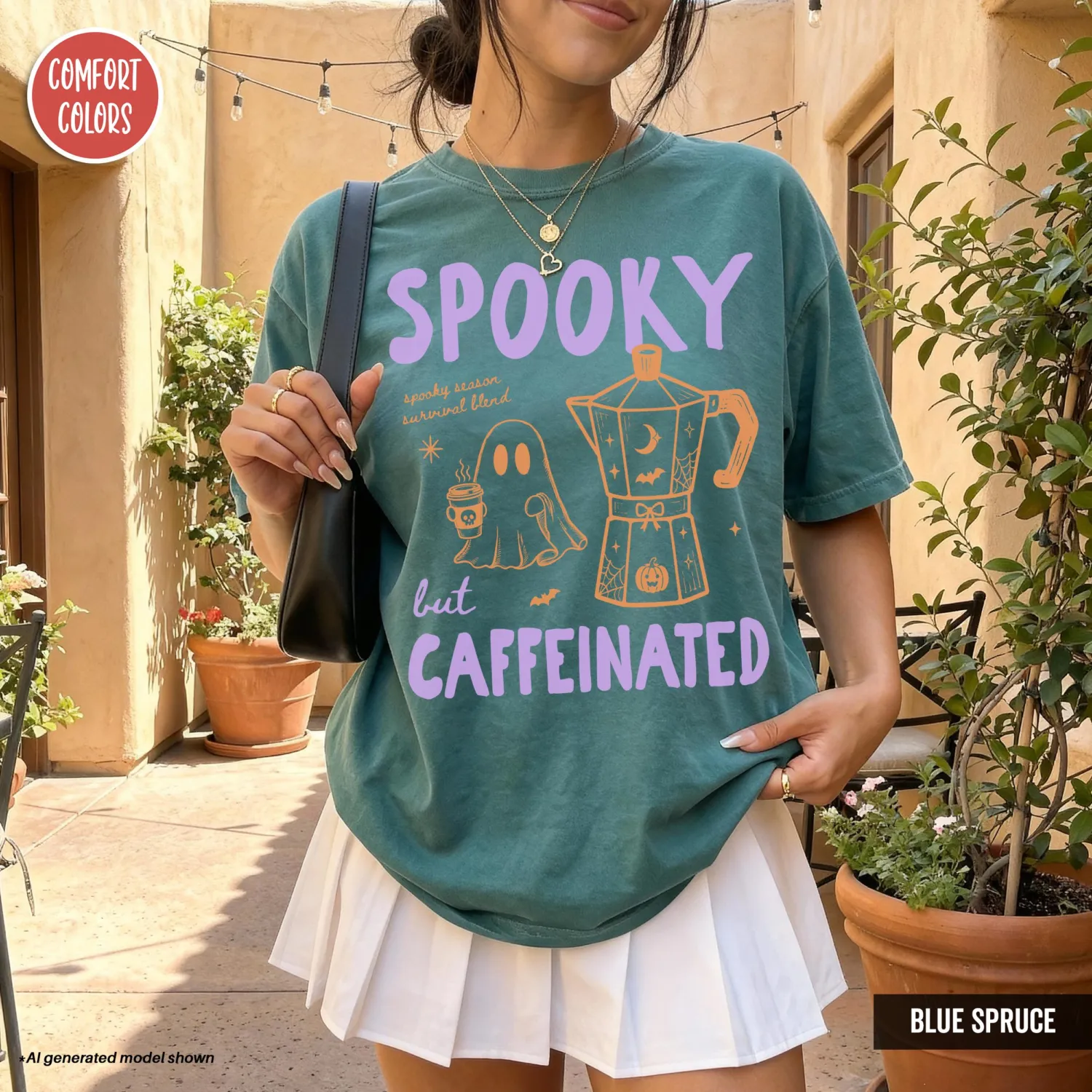 Spooky Season Halloween Coffee T-Shirt