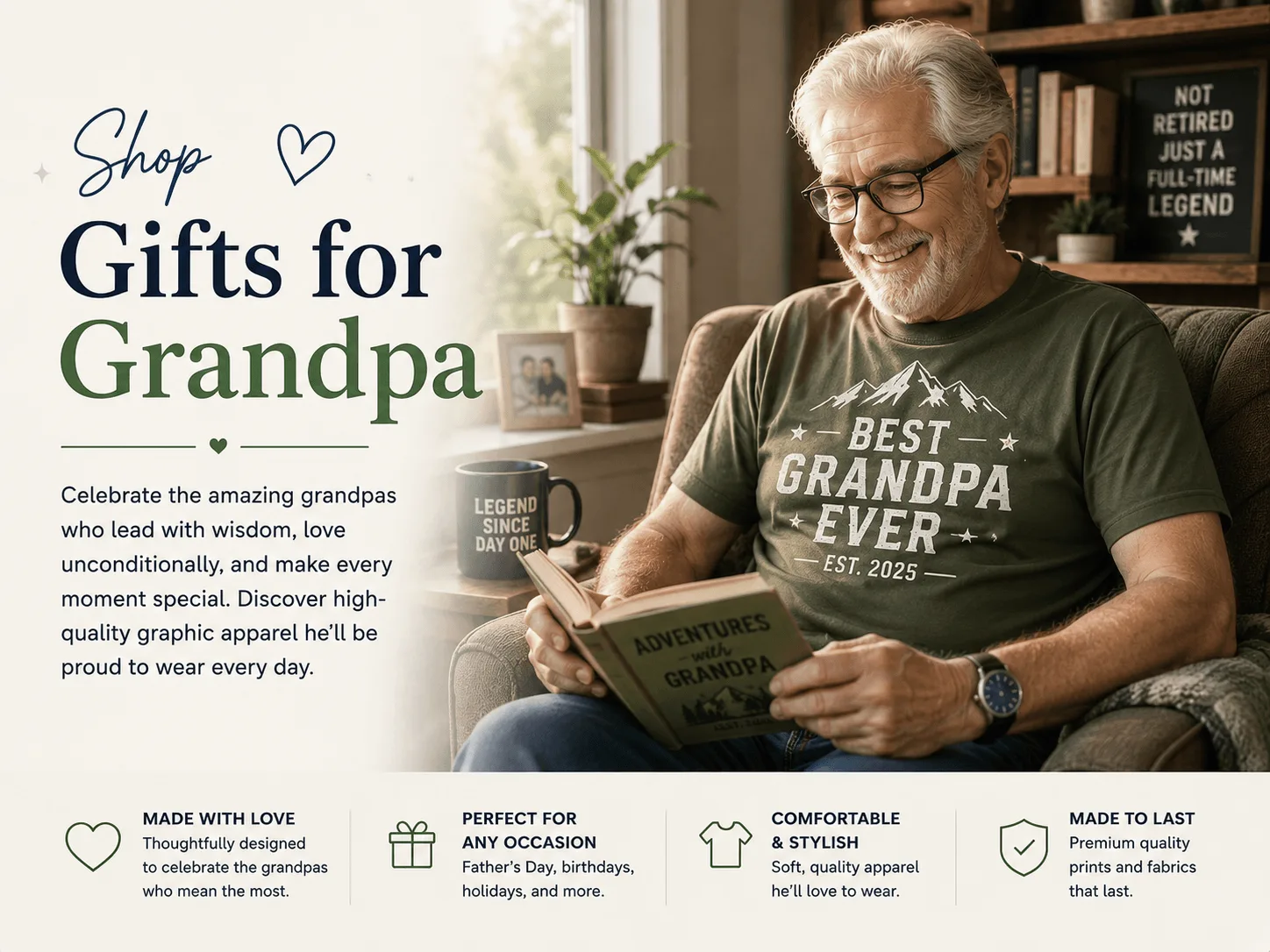 grandpa hero homepage mobile