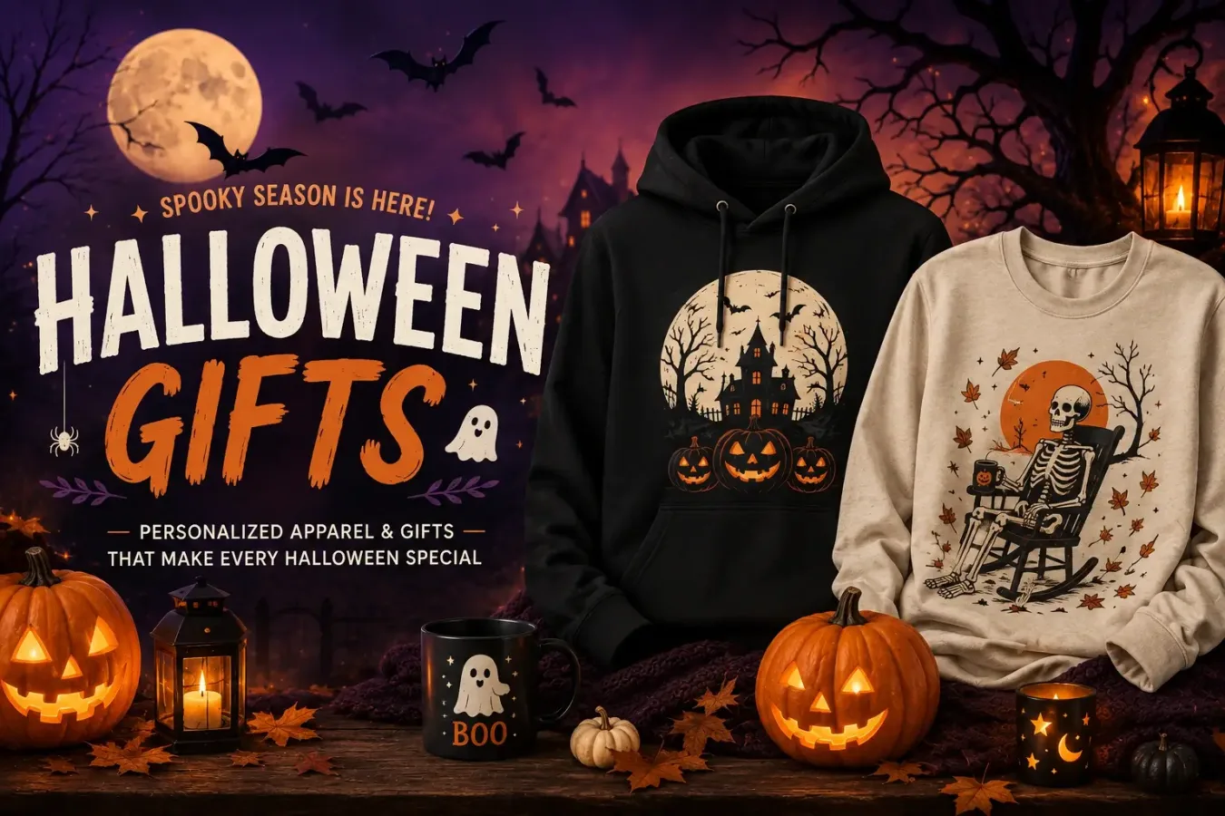 hero banner halloween