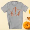 Funny Break Dancing Skeleton Halloween T-Shirt