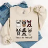 Funny Happy Halloween Dog Sweatshirt - Trick or Treat