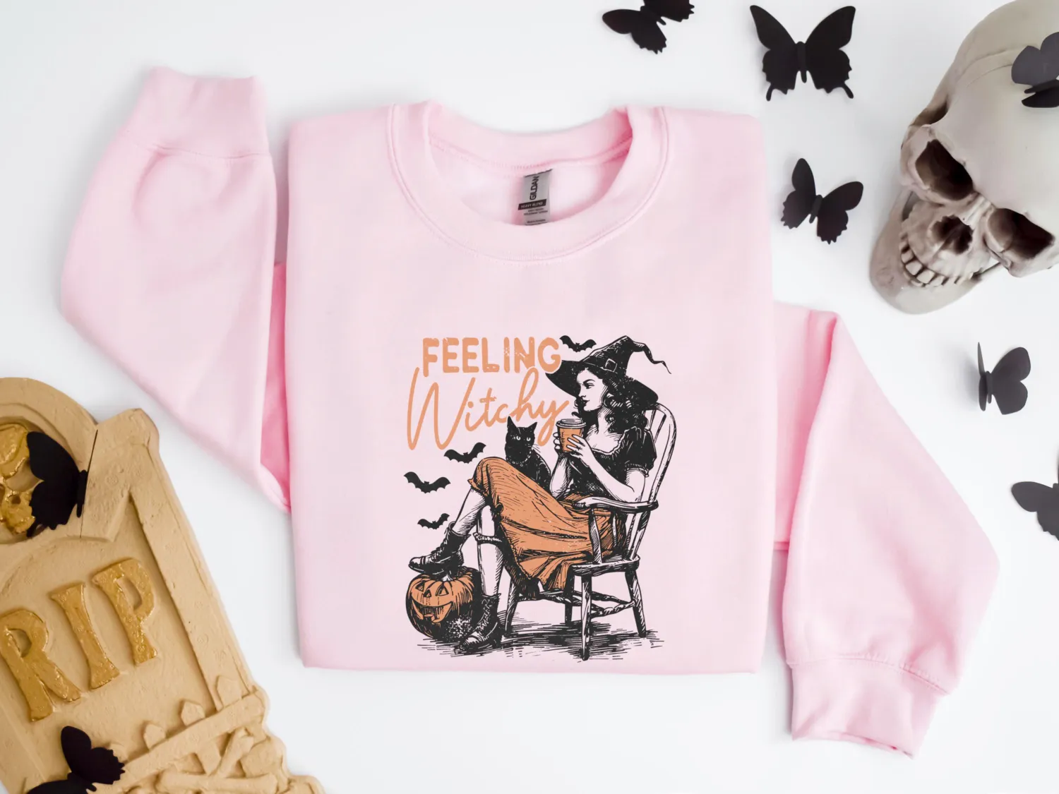 Feeling Witchy Halloween Sweatshirt