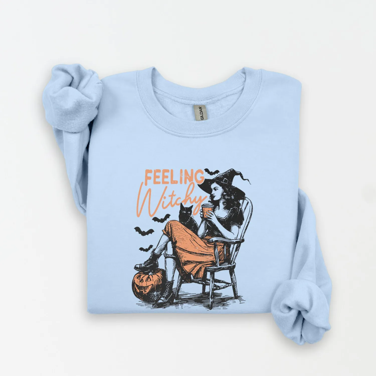 Feeling Witchy Halloween Sweatshirt