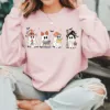Halloween Ghosts Reading Books Sweatshirt