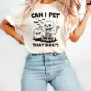 Retro Skeleton Dog Mama Halloween T-Shirt