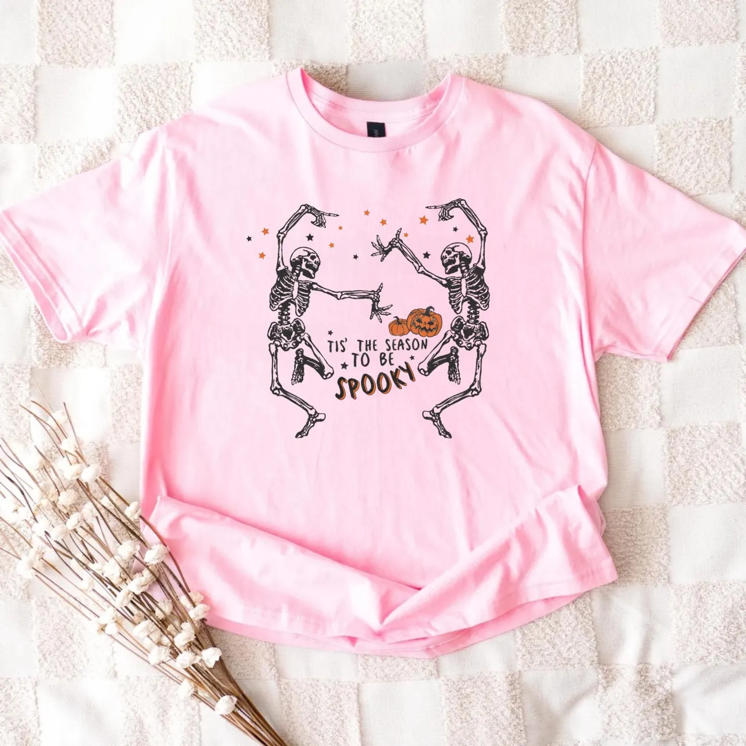 Tis the Season to Be Spooky Dancing Skeleton T-Shirt Tis the Season to Be Spooky Dancing Skeleton T-Shirt