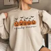 Spooky Season Pumpkin Halloween Sweatshirt