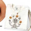 Dancing Skeleton Pumpkin Halloween T-Shirt
