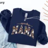 Personalized Spooky Mama Ghost Halloween Sweatshirt