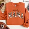 Personalized Spooky Mama Ghost Halloween Sweatshirt