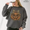 Leopard Pumpkin Halloween Sweatshirt