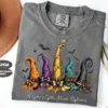 Colorful Witch Hats Halloween T-Shirt