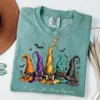 Colorful Witch Hats Halloween T-Shirt