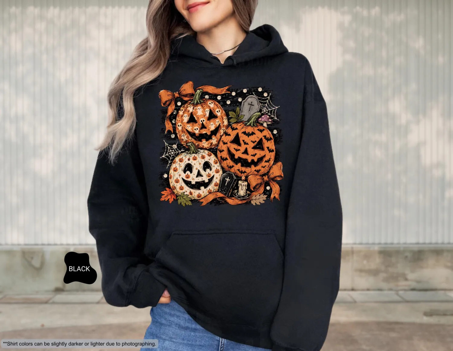 Funny Ghost Pumpkin Halloween Hoodie