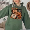 Funny Ghost Pumpkin Halloween Hoodie