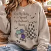 Funny Ghost Pumpkin Halloween Sweatshirt