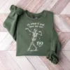 Hear Me Out No Dancing Skeleton Halloween Sweatshirt