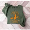 Funny Witch Driving Stick Halloween Sweatshirt Funny Witch Driving Stick Halloween Sweatshirt